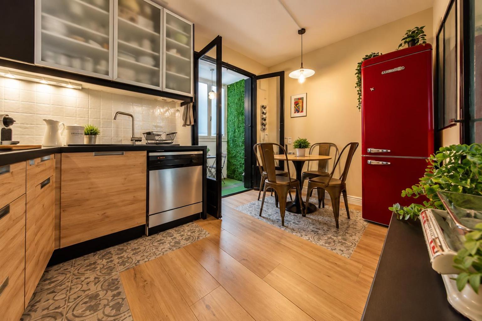 Two-Bedroom Apartment Garden View